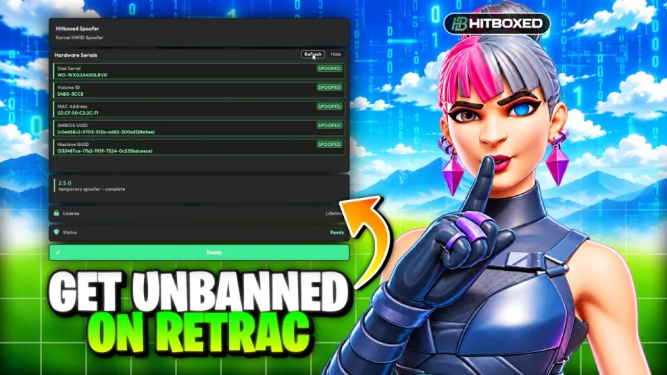 Retrac Spoofer, The Ultimate HWID Unban Solution for Gamers